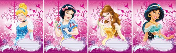 Тетр 12л скр А5 лин карт D3120/5-EAC полн УФ Princess Тетр 12л скр А5 лин карт D3120/5-EAC полн УФ Princess