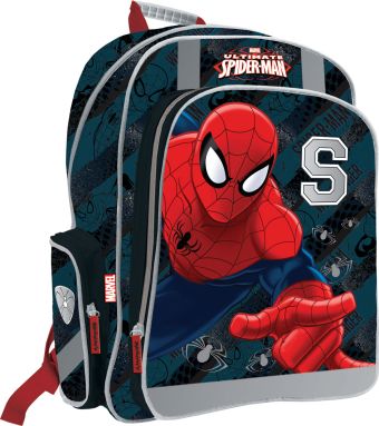 Рюкзак ортопедический с EVA-спинкой, размер 38 х 36 х 16 см, упак. 3//12 шт. Spider-man Рюкзак ортопедический с EVA-спинкой, размер 38 х 36 х 16 см, упак. 3//12 шт. Spider-man
