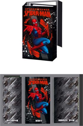 Органайзер склад.95х160 ноутбук, адресная книга, дневник (12,5 x 21,5 x 3) см Spider-man Органайзер склад.95х160 ноутбук, адресная книга, дневник (12,5 x 21,5 x 3) см Spider-man