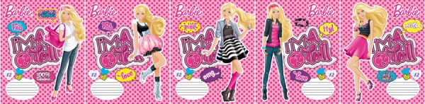 Тетр 12л скр А5 кл карт B672/5-g-VQ глит Barbie Тетр 12л скр А5 кл карт B672/5-g-VQ глит Barbie