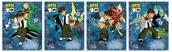 Тетр 12л скр А5 лин карт BEN15/4-g-VQ "Ben10" Тетр 12л скр А5 лин карт BEN15/4-g-VQ "Ben10"