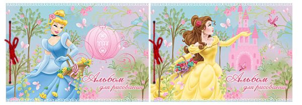 Альб д.рис 40л Сутаж А4 D2943-g,D2944-g-VQ выб УФ Princess Альб д.рис 40л Сутаж А4 D2943-g,D2944-g-VQ выб УФ Princess