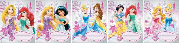 Тетр 12л скр А5 лин карт D3119/5-VQ глит Princess Тетр 12л скр А5 лин карт D3119/5-VQ глит Princess