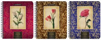 Тетр 80л Wсп А5 кл 6660/3-EAC выб УФ, тисн фольг, кругл Vintag Flowers SEV Тетр 80л Wсп А5 кл 6660/3-EAC выб УФ, тисн фольг, кругл Vintag Flowers SEV