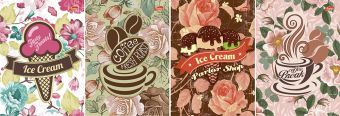 Записная книжка 16л кл А6 скр 6719/4-EAC ВД лак Кофе, Мороженое Записная книжка 16л кл А6 скр 6719/4-EAC ВД лак Кофе, Мороженое