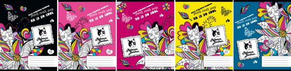 Тетр 24л скр А5 лин RB21/5-VQ глит Rebecca Bonbon Тетр 24л скр А5 лин RB21/5-VQ глит Rebecca Bonbon