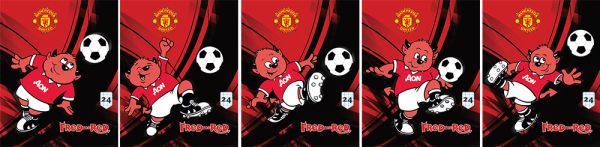 Тетр 24л скр А5 кл MT1/5-EAC полн УФ Manchester United Тетр 24л скр А5 кл MT1/5-EAC полн УФ Manchester United