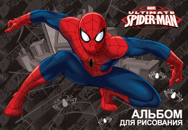 Альб д.рис 20л скр А4 SM239-EAC выб УФ, тисн фольг Spider-man Альб д.рис 20л скр А4 SM239-EAC выб УФ, тисн фольг Spider-man