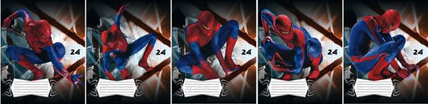 

Тетр 24л скр А5 кл SM4F39/5-g-EAC полн УФ Spider-man