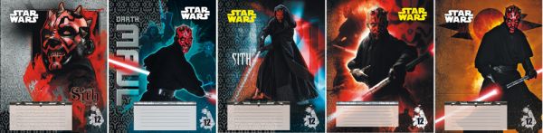 Тетр 12л скр А5 лин карт STW5/5-VQ выб УФ, тисн фольг Star wars Тетр 12л скр А5 лин карт STW5/5-VQ выб УФ, тисн фольг Star wars