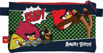 Пенал-косметичка Angry Birds 11,5 х 22 х 1 Пенал-косметичка Angry Birds 11,5 х 22 х 1