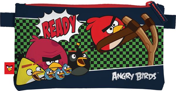 Пенал-косметичка Angry Birds 11,5 х 22 х 1 Пенал-косметичка Angry Birds 11,5 х 22 х 1