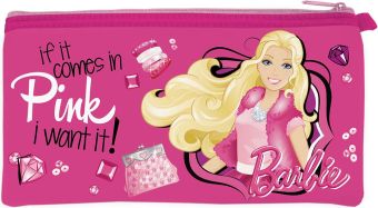 Пенал Barbie неопреновый широкий 11 х 20,5 Пенал Barbie неопреновый широкий 11 х 20,5