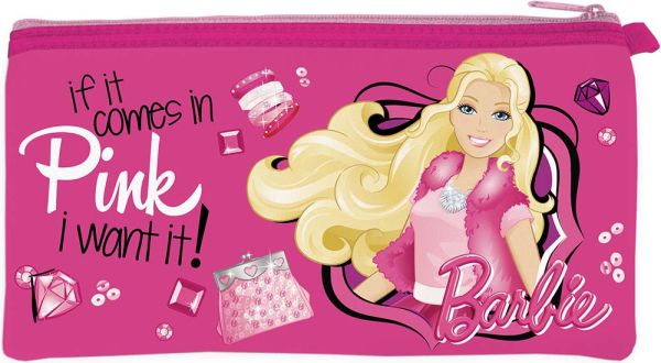 Пенал Barbie неопреновый широкий 11 х 20,5 Пенал Barbie неопреновый широкий 11 х 20,5