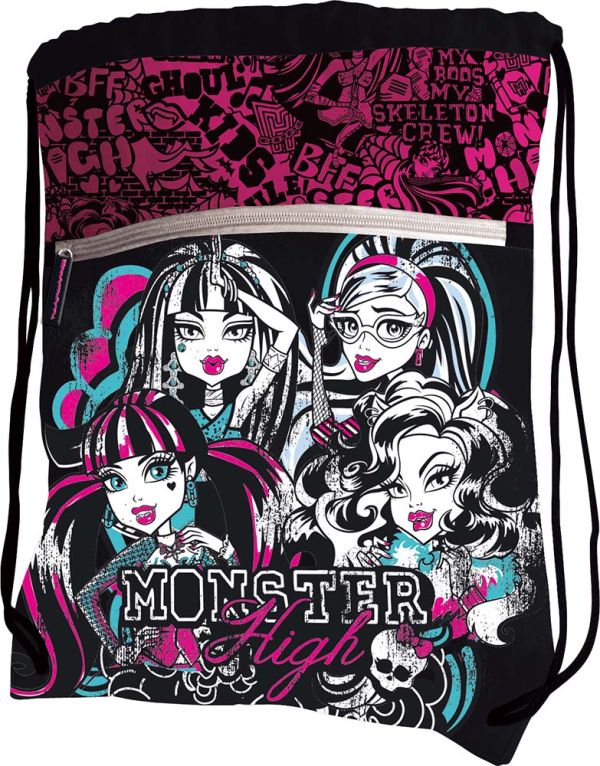 Сумка-рюкзак для обуви Monster High 43х34 Сумка-рюкзак для обуви Monster High 43х34