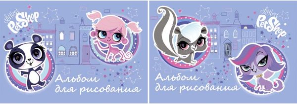 Альб д.рис 40л Клей А4 LPS103/2-EAC глит Littlest Pet Shop Альб д.рис 40л Клей А4 LPS103/2-EAC глит Littlest Pet Shop