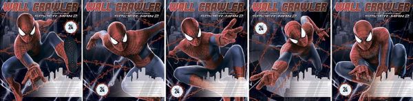 Тетр 24л скр А5 кл SM2A17/5-ЕАС ВД лак Spider-man Тетр 24л скр А5 кл SM2A17/5-ЕАС ВД лак Spider-man