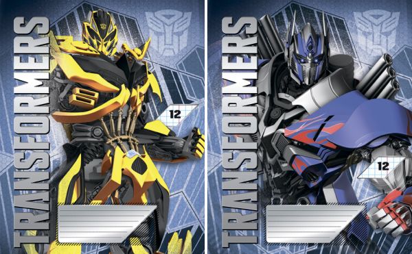 Тетрадь 12л клетка Transformers Тетрадь 12л клетка Transformers