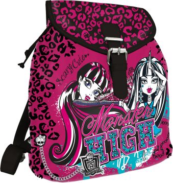 Рюкзак Размер 36 х 30 х 14 см Упак. 3//12 шт. Monster High Рюкзак Размер 36 х 30 х 14 см Упак. 3//12 шт. Monster High