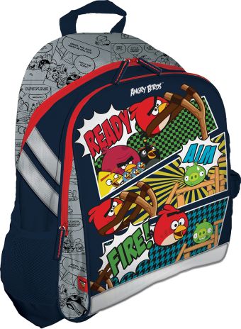 Рюкзак спортивный Размер 39 х 31 х 12 см Упак. 3//12 шт. Angry Birds Рюкзак спортивный Размер 39 х 31 х 12 см Упак. 3//12 шт. Angry Birds