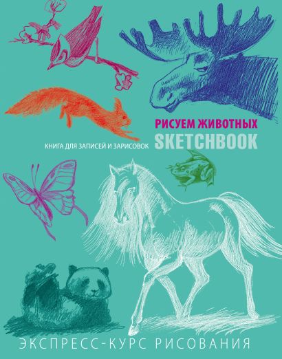 Sketchbook. Животные, мятный - фото 1
