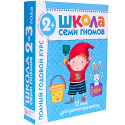 Школа Семи Гномов 2-3 года. Полный годовой курс (12 книг с картонной вкладкой). Школа Семи Гномов 2-3 года. Полный годовой курс (12 книг с картонной вкладкой). Дарья Денисова