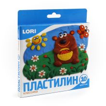 Пластилин Классика, 10 цветов, с европодвесом