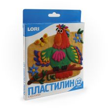 Пластилин Классика, 12 цветов, с европодвесом