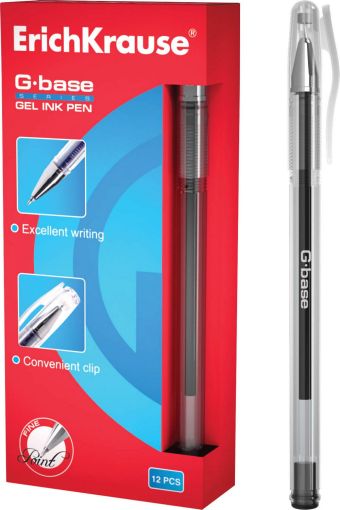 Ручка гелевая G-BASE (NEW) (Черный) Ручка гелевая G-BASE (NEW) (Черный)