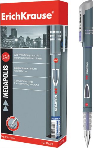 Ручка гелевая MEGAPOLIS GEL (Синий) Ручка гелевая MEGAPOLIS GEL (Синий)