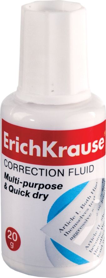 Корректирующая жидкость ERICH KRAUSE, 20 гр) Корректирующая жидкость ERICH KRAUSE, 20 гр)