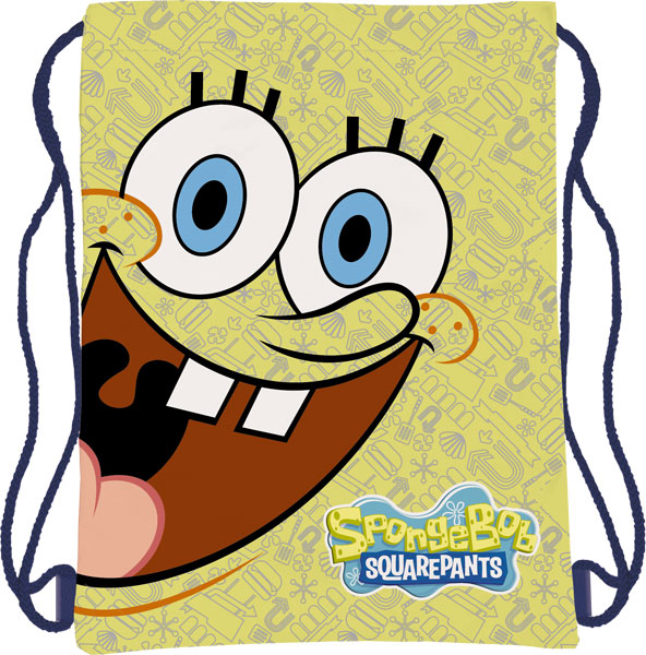 Сумка-рюкзак для обуви 43х34 см Sponge Bob Сумка-рюкзак для обуви 43х34 см Sponge Bob