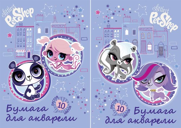 Бум д/акв 10л Папка А4 LPS106/2-ЕАС Littlest Pet Shop Бум д/акв 10л Папка А4 LPS106/2-ЕАС Littlest Pet Shop