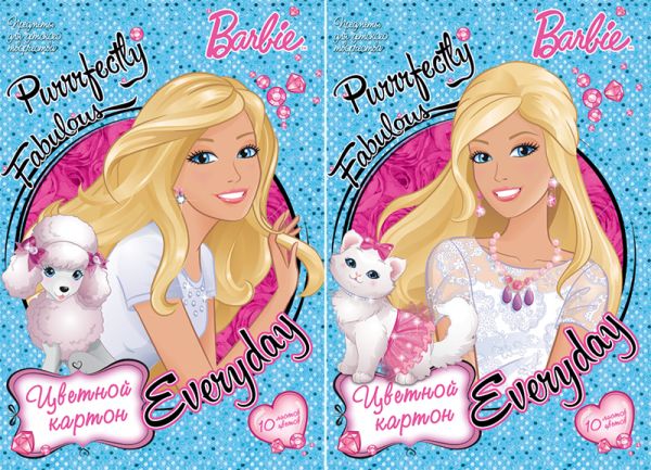 Карт цв д/дет тв 10цв 10л(2мет) Папка 200*290 B821/2-ЕАС Barbie Карт цв д/дет тв 10цв 10л(2мет) Папка 200*290 B821/2-ЕАС Barbie