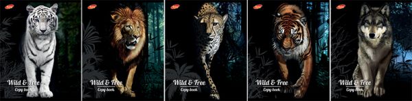 Тетр 80л скр А5 кл 7167/5-ЕАС полн УФ Животные: Wild & Free Тетр 80л скр А5 кл 7167/5-ЕАС полн УФ Животные: Wild & Free