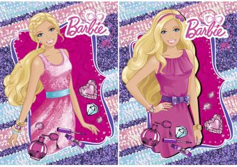 Записная книжка 32л скр А6 кл B819/2-EAC твин УФ Barbie Записная книжка 32л скр А6 кл B819/2-EAC твин УФ Barbie