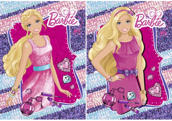 Записная книжка 32л скр А6 кл B819/2-EAC твин УФ Barbie Записная книжка 32л скр А6 кл B819/2-EAC твин УФ Barbie