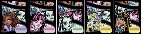 Тетр 18л скр А5 кл карт MH65/5-ЕАС полн УФ Monster High Тетр 18л скр А5 кл карт MH65/5-ЕАС полн УФ Monster High
