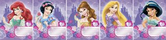 Тетр 12л скр А5 кл карт D3365/5-ЕАС глит Princess Тетр 12л скр А5 кл карт D3365/5-ЕАС глит Princess
