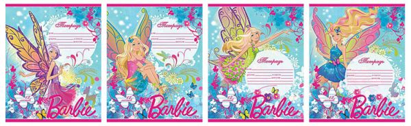 Тетр 12л скр А5 лин карт B543/4-g-VQ полн УФ Barbie Тетр 12л скр А5 лин карт B543/4-g-VQ полн УФ Barbie