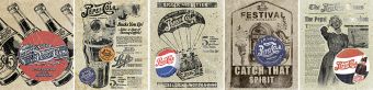 Тетр 48л скр А5 кл PE4/5-ЕАС лен, тисн фольг Pepsi Тетр 48л скр А5 кл PE4/5-ЕАС лен, тисн фольг Pepsi