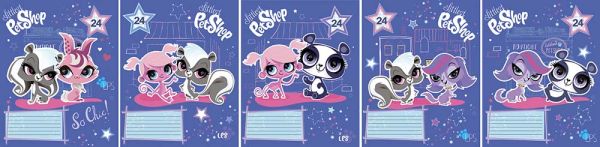 Тетр 24л скр А5 лин LPS121/5-ЕАС ВД лак Littlest Pet Shop Тетр 24л скр А5 лин LPS121/5-ЕАС ВД лак Littlest Pet Shop