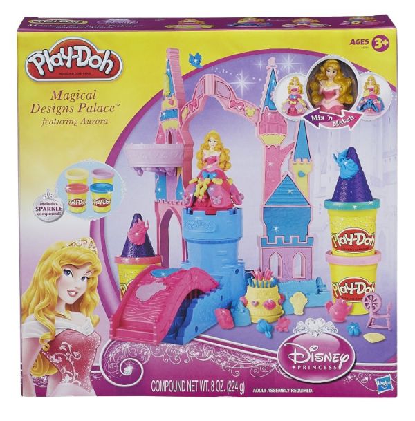 Play-Doh Игровой набор "Чудесный замок Авроры" (A6881). PLAY-DOH