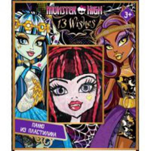 Панно из пластилина "Monster High" Панно из пластилина "Monster High"