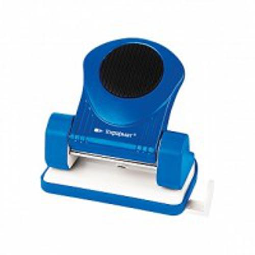 Дырокол ERGONOMICS синий металл 25 л. линейка форматов Дырокол ERGONOMICS синий металл 25 л. линейка форматов