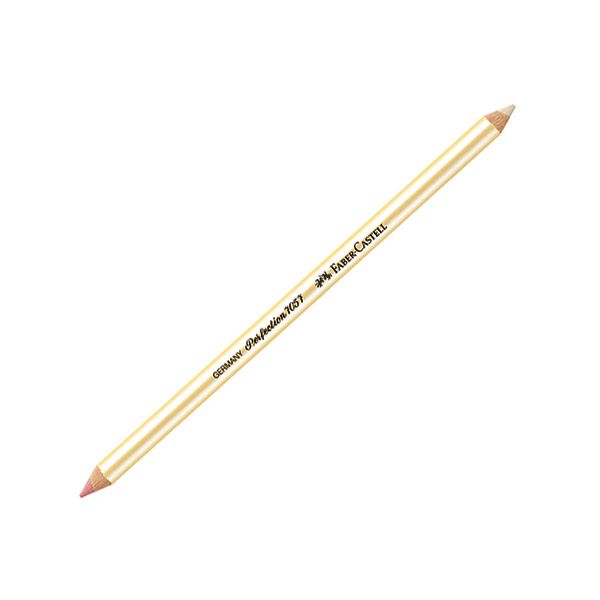 Карандаш спец. FABER PERFECTION 12 шт 2 цв. круглый с заточкой корректор двусторонний Карандаш спец. FABER PERFECTION 12 шт 2 цв. круглый с заточкой корректор двусторонний