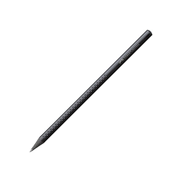 Карандаш чернографит. FABER-CASTELL DESIGN черный НВ трехгранный с заточкой Карандаш чернографит. FABER-CASTELL DESIGN черный НВ трехгранный с заточкой
