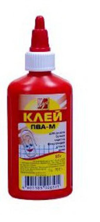 Клей ПВА красн.флакон 85 г Клей ПВА красн.флакон 85 г