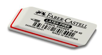 Ластик FABER-CASTELL 7008 50х19х8 мм каучук д/граф.каранд. Ластик FABER-CASTELL 7008 50х19х8 мм каучук д/граф.каранд.