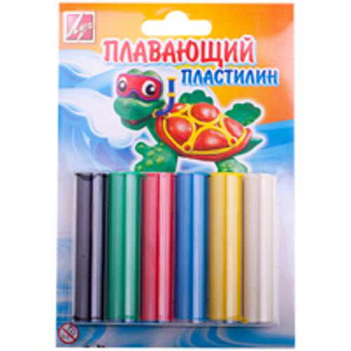 Пластилин плавающ. 6 цв. европодвес Пластилин плавающ. 6 цв. европодвес